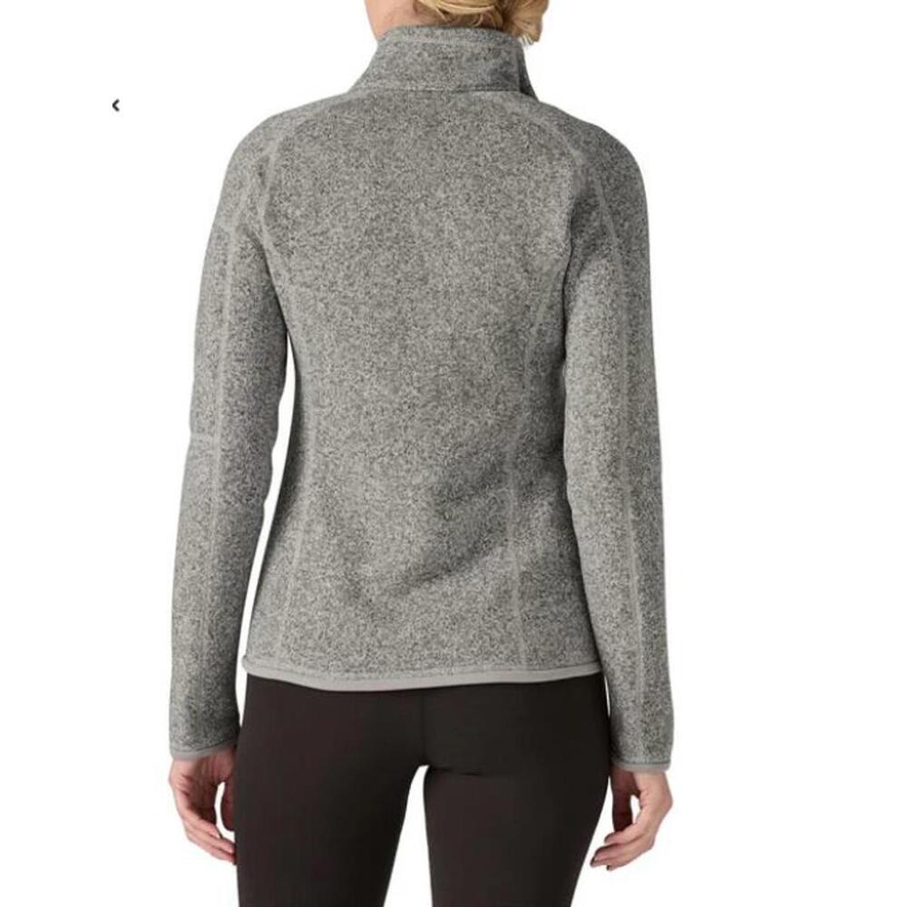 #1859 Patagonia Womens Full Zip Better Sweater Fleece Lined Size XS Gray - Picture 2 of 3